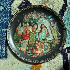 Bradford exchange the golden cockerel